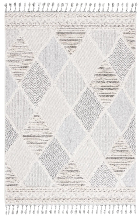 Safavieh Chloe 4'-0" x 6'-0" Rug in Ivory / Grey