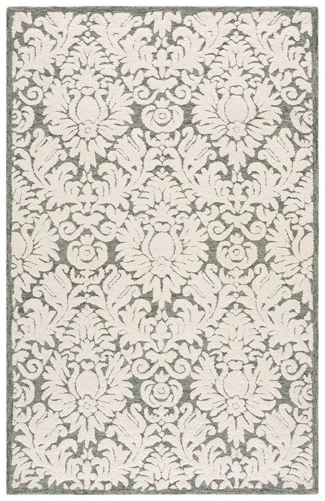 Safavieh Blossom 5'-0" x 8'-0" Rug in Green / Ivory