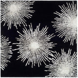 Safavieh Soho 6'-0" x 6'-0" Rug in Black / White