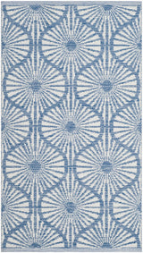Safavieh Montauk 2'-3" x 3'-9" Rug in Blue / Ivory