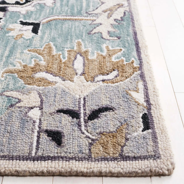 Safavieh Aspen 4'-0" x 6'-0" Rug in Blue / Black