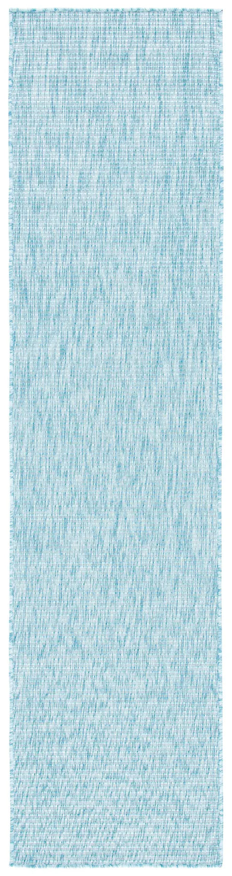 Safavieh Courtyard 2'-2" x 9'-0" Rug in Aqua / Aqua