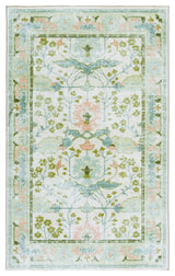Safavieh Martha Stewart Washable 3'-0" x 5'-0" Rug in Beige / Green