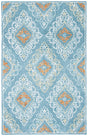 Safavieh Blossom 4'-0" x 6'-0" Rug in Blue / Yellow