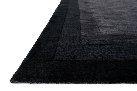 Loloi Hamilton Hm-01 Grey/Charcoal Rug - rug corner