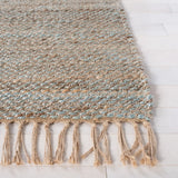 Safavieh Natural Fiber 4'-0" x 6'-0" Rug in Natural / Teal