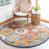 Safavieh Heritage 6'-0" x 6'-0" Rug in Blue / Rust