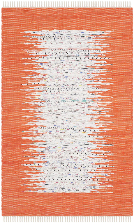 Safavieh Montauk 2'-6" x 4'-0" Rug in Ivory / Orange