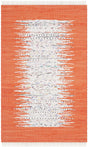 Safavieh Montauk 2'-6" x 4'-0" Rug in Ivory / Orange