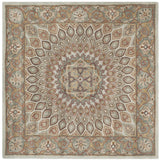 Safavieh Heritage 6'-0" x 6'-0" Rug in Blue / Grey