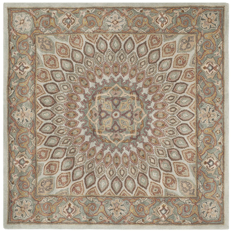 Safavieh Heritage 6'-0" x 6'-0" Rug in Blue / Grey