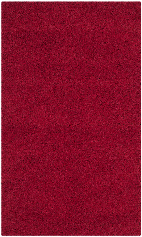 Safavieh Sgl-Laguna Shag 3'-0" x 5'-0" Rug in Red