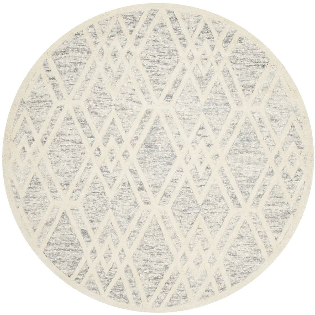 Safavieh Cambridge 6'-0" x 6'-0" Rug in Grey / Ivory