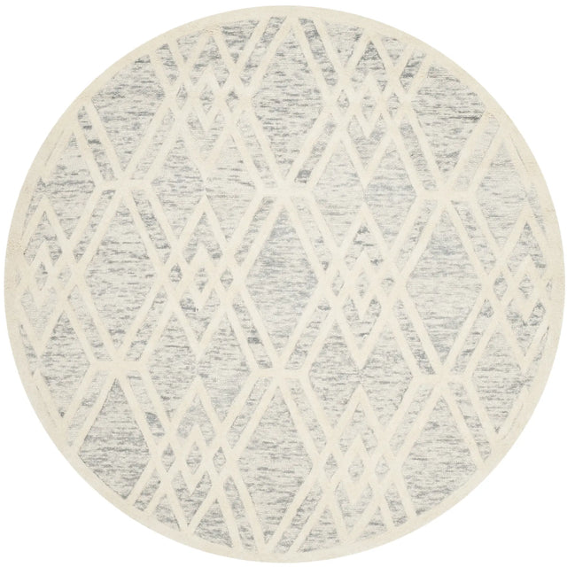Safavieh Cambridge 6'-0" x 6'-0" Rug in Grey / Ivory