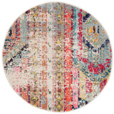 Safavieh Madison 3'-0" x 3'-0" Rug in Blue / Orange