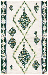 Safavieh Aspen 4'-0" x 6'-0" Rug in Green / Ivory