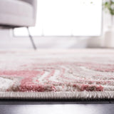 Safavieh Meadow 500 4'-0" x 6'-0" Rug in Pink / Beige
