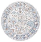 Safavieh Jasmine 5'-3" x 5'-3" Rug in Ivory / Blue