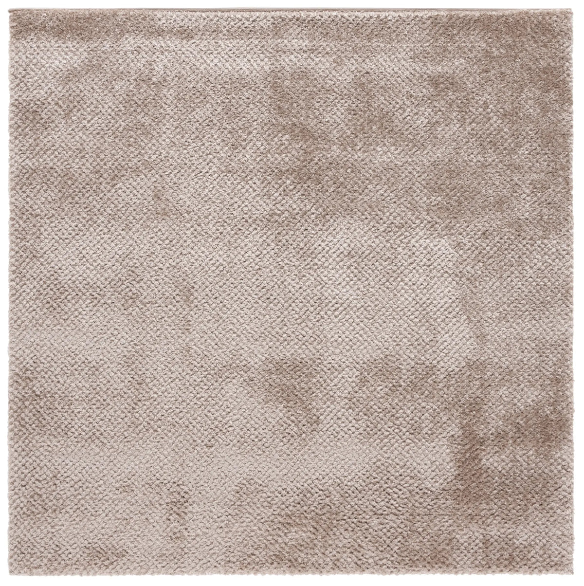 Safavieh Penelope Shag 6'-7" x 6'-7" Rug in Taupe