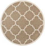 Safavieh Courtyard 7'-10" x 7'-10" Rug in Brown