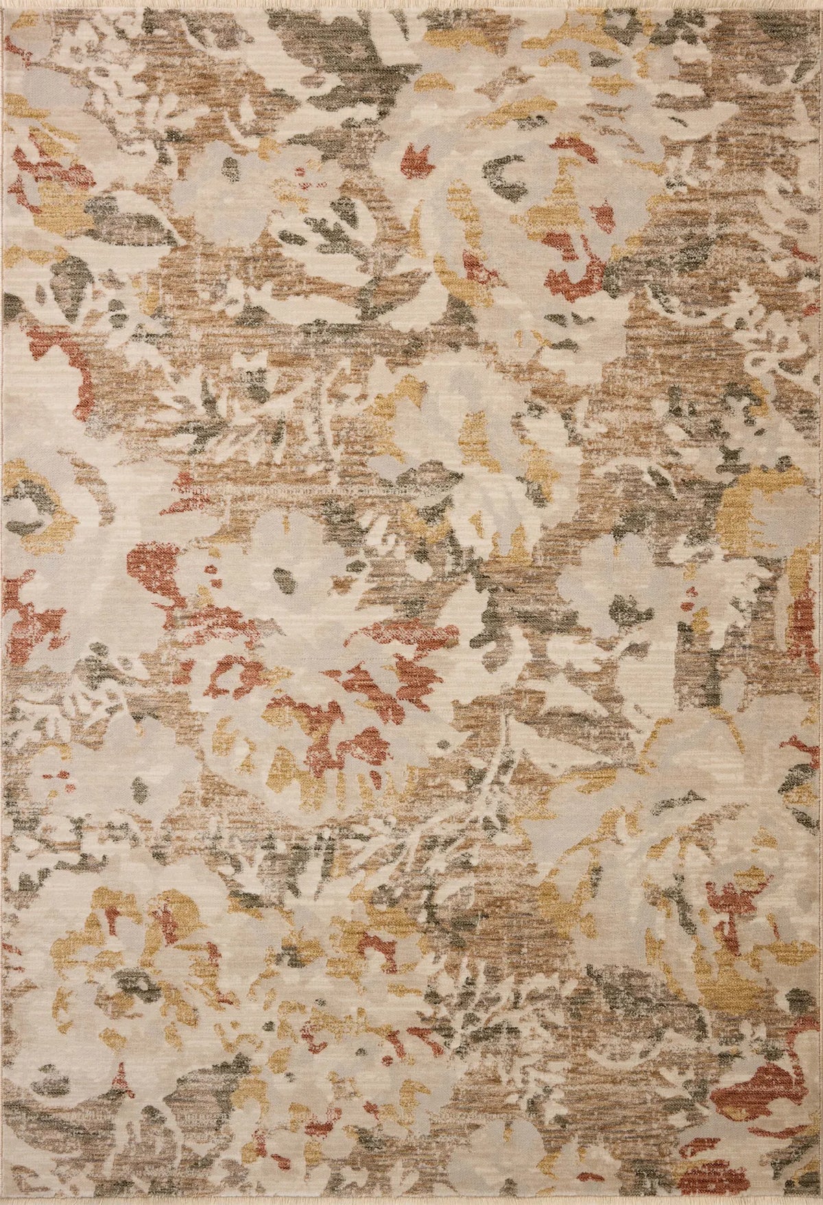 Loloi Eileen ELE-02 Transitional Power Loomed Mist, Sunset Rug - main flat
