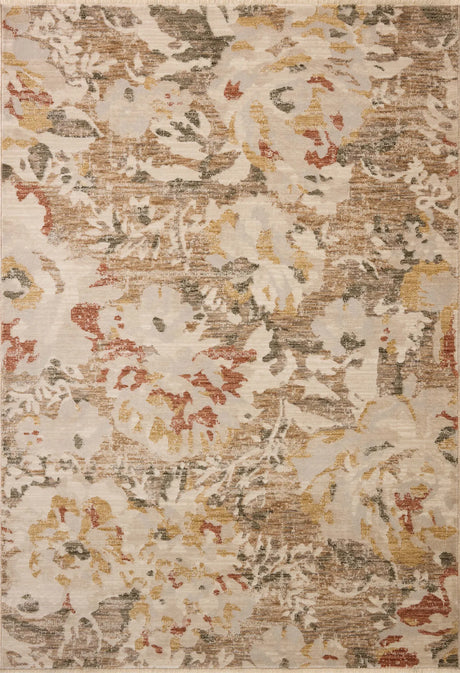 Loloi Eileen ELE-02 Transitional Power Loomed Mist, Sunset Rug - main flat