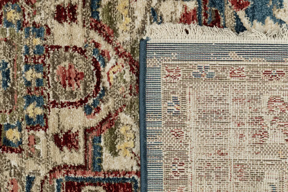 Dynamic Rugs Juno 6882 Navy/Red Rugs - Corner
