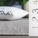 Safavieh Beach House 4'-0" x 6'-0" Rug in Grey