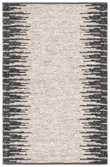 Safavieh Natural Fiber 4'-0" x 6'-0" Rug in Bleach / Black