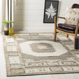 Safavieh Kenya 4'-0" x 6'-0" Rug in Ivory / Brown