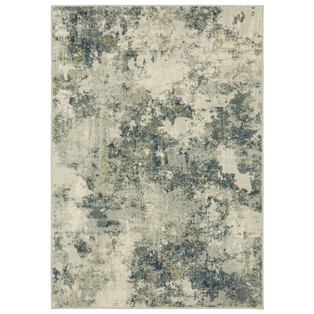 Oriental Weavers Sphinx Branson Br12A Beige/ Blue Rugs - main flat