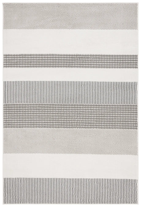Safavieh Pyramid 4'-5" x 6'-5" Rug in Ivory / Grey
