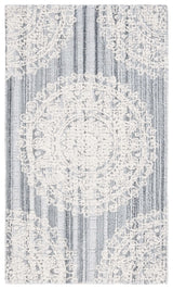 Safavieh Ebony 3'-0" x 5'-0" Rug in Grey / Ivory