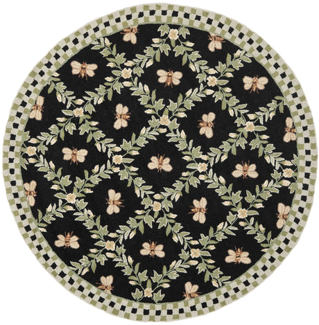 Safavieh Chelsea 5'-6" x 5'-6" Rug in Black