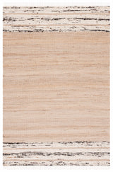 Safavieh Natura 4'-0" x 6'-0" Rug in Natural / Black