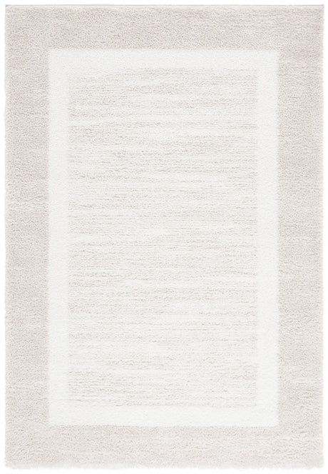Safavieh Tahoe Shag 4'-0" x 6'-0" Rug in Beige / Ivory