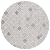 Safavieh Global 6'-7" x 6'-7" Rug in Grey / Ivory