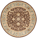Safavieh Antiquity 6'-0" x 6'-0" Rug in Brown / Green