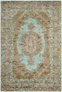 Safavieh Tangier 4'-0" x 6'-0" Rug in Seafoam / Beige