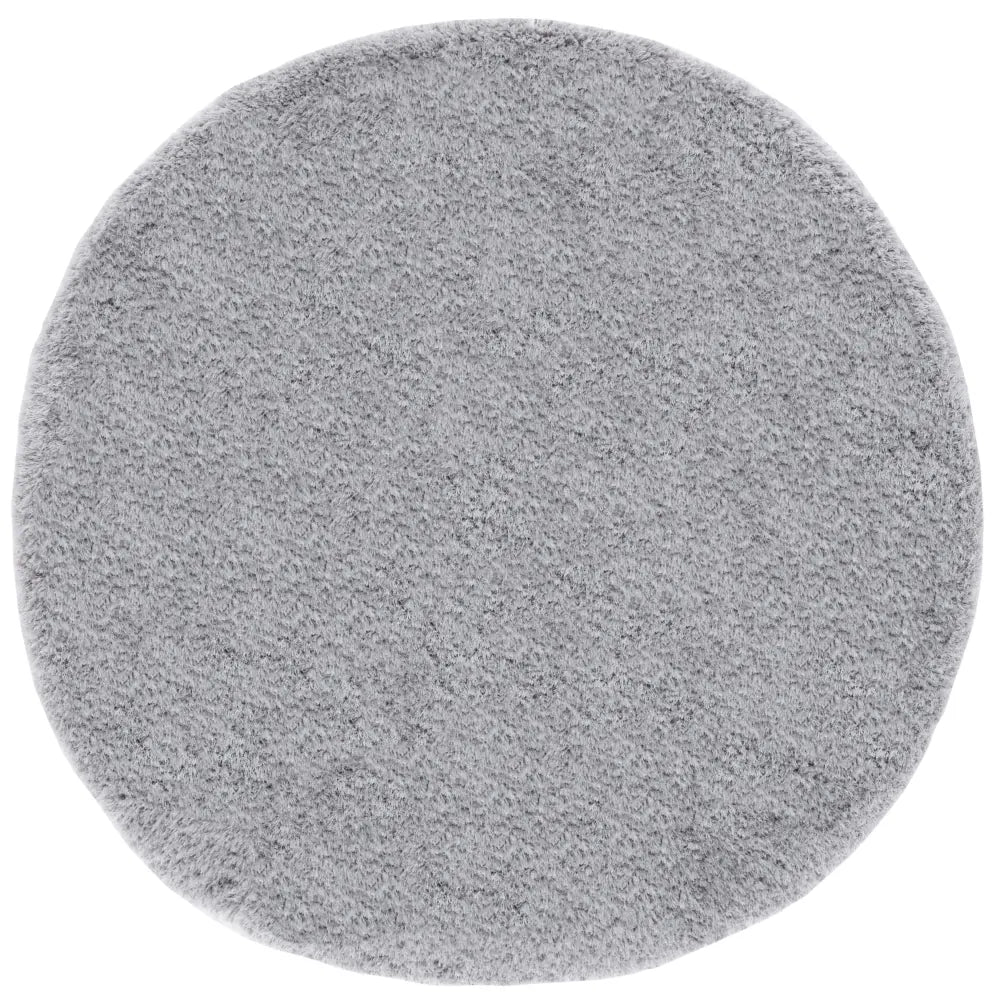 Safavieh Luxe Shag 6'-0" x 6'-0" Rug in Grey