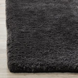Safavieh Sheep Shag 4'-0" x 6'-0" Rug in Charcoal