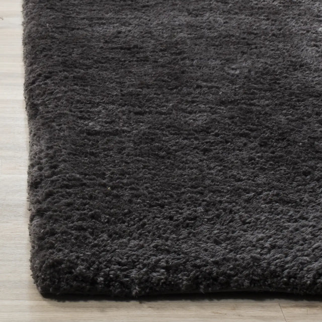 Safavieh Sheep Shag 4'-0" x 6'-0" Rug in Charcoal