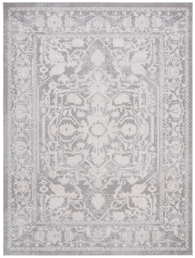 Safavieh Reflection 10'-0" x 14'-0" Rug in Light Grey / Cream