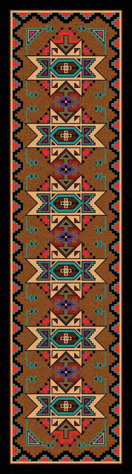 American Dakota Deep Gorge Bright Rug