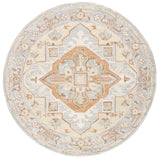 Safavieh Heritage 6'-0" x 6'-0" Rug in Beige / Grey