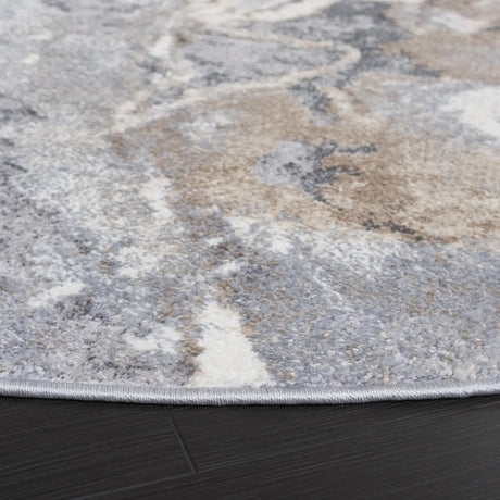 Safavieh Opal 6'-7" x 6'-7" Rug in Ivory / Grey