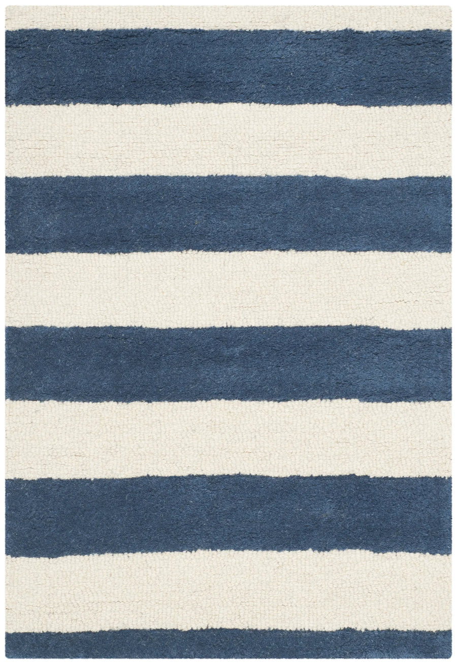 Safavieh Cambridge 2'-0" x 3'-0" Rug in Navy / Ivory