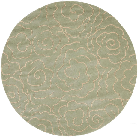 Safavieh Soho 6'-0" x 6'-0" Rug in Soft Lt. Blue / Ivory