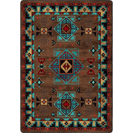American Dakota Desert Diamond OKA Southwest Rug