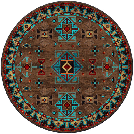 American Dakota Desert Diamond OKA Southwest Rug